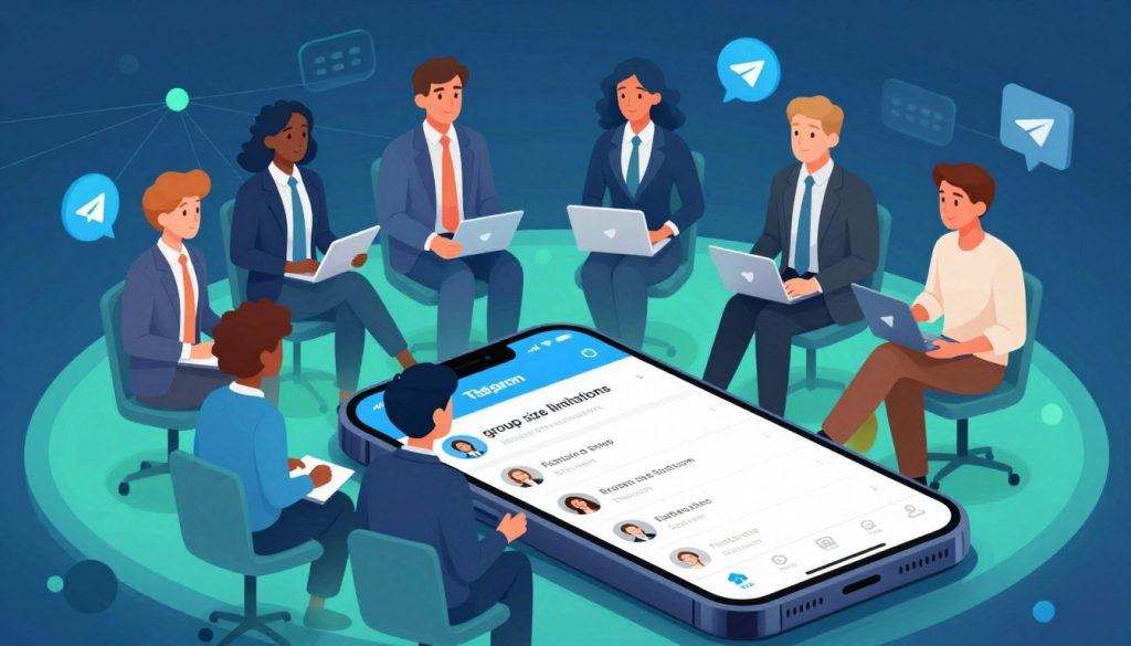 Telegram群组人数限制 Telegram群组人数限制